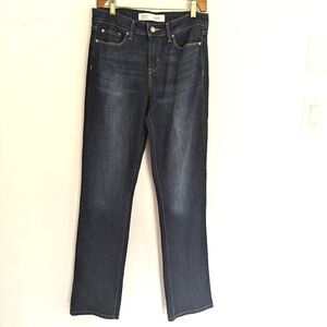 Levi's Mid Rise Straight Jeans Dark Wash Size 29